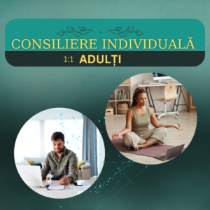Consiliere Individuala 1:1 Terapie centrata pe emotii